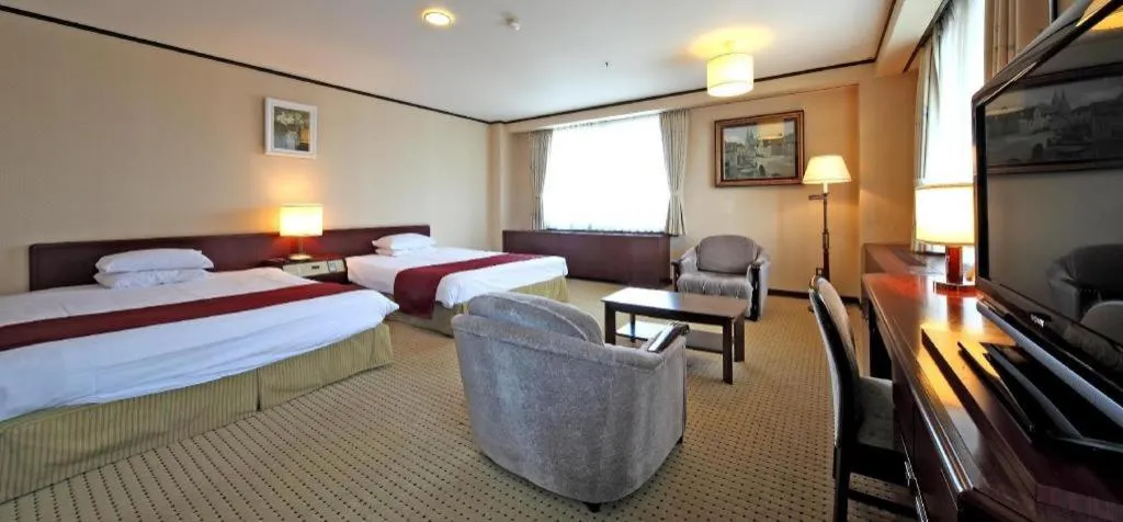 Bed in Gifu Grand Hotel