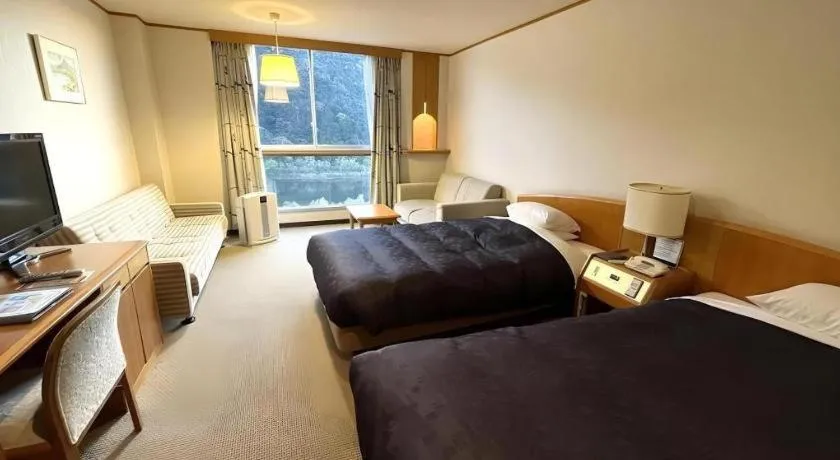 Bed in Gifu Grand Hotel