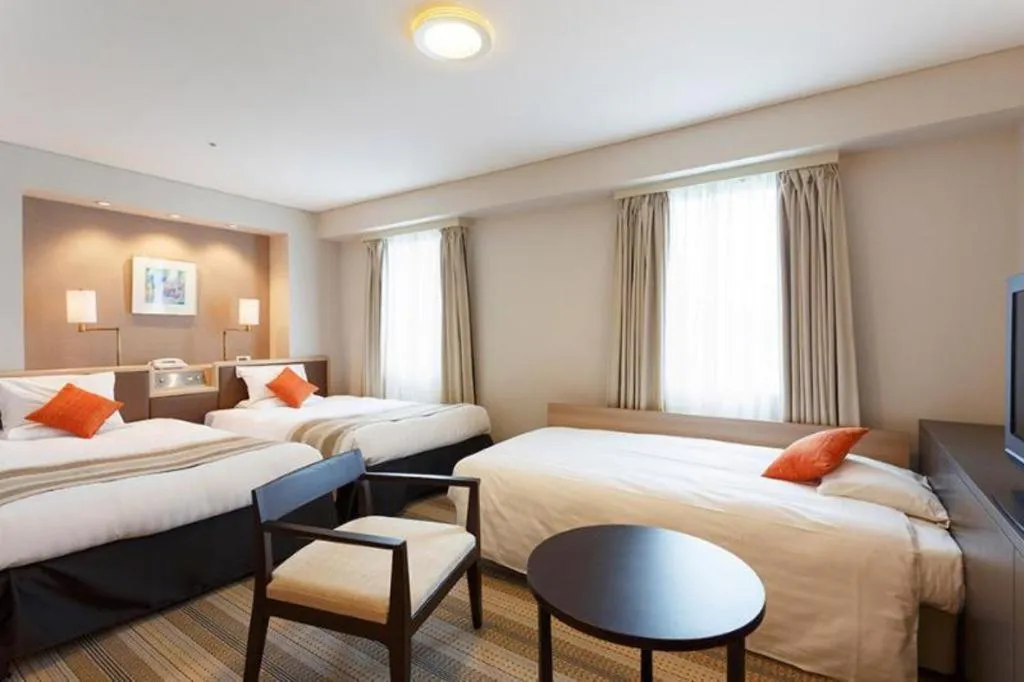 Bed in Akasaka Excel Hotel Tokyu