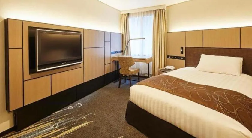 Bed in Akasaka Excel Hotel Tokyu