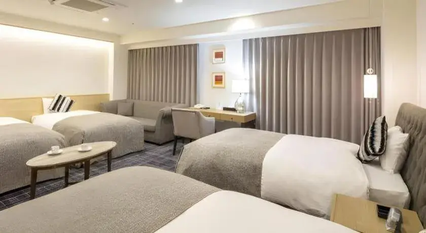 Bed in Miyazaki Kanko Hotel Bed in Miyazaki Kanko Hotel