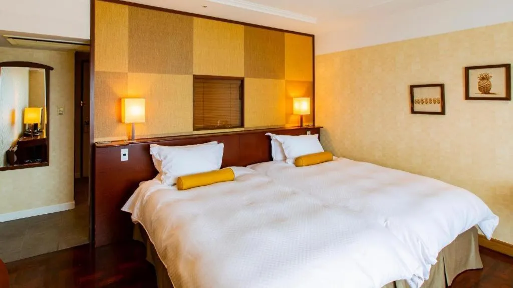 Bed in Miyazaki Kanko Hotel