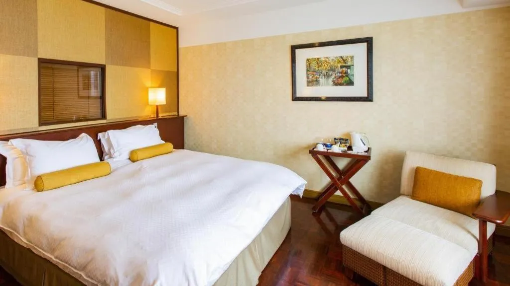 Bed in Miyazaki Kanko Hotel