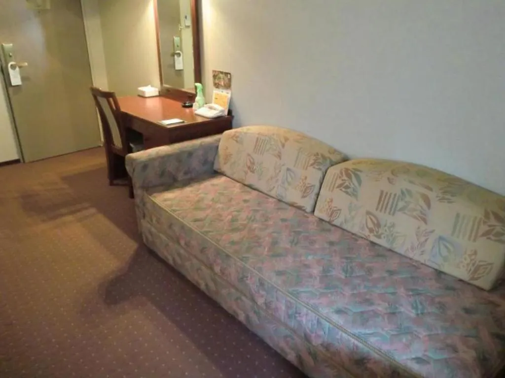 Bed in Hotel Ascent Fukuoka