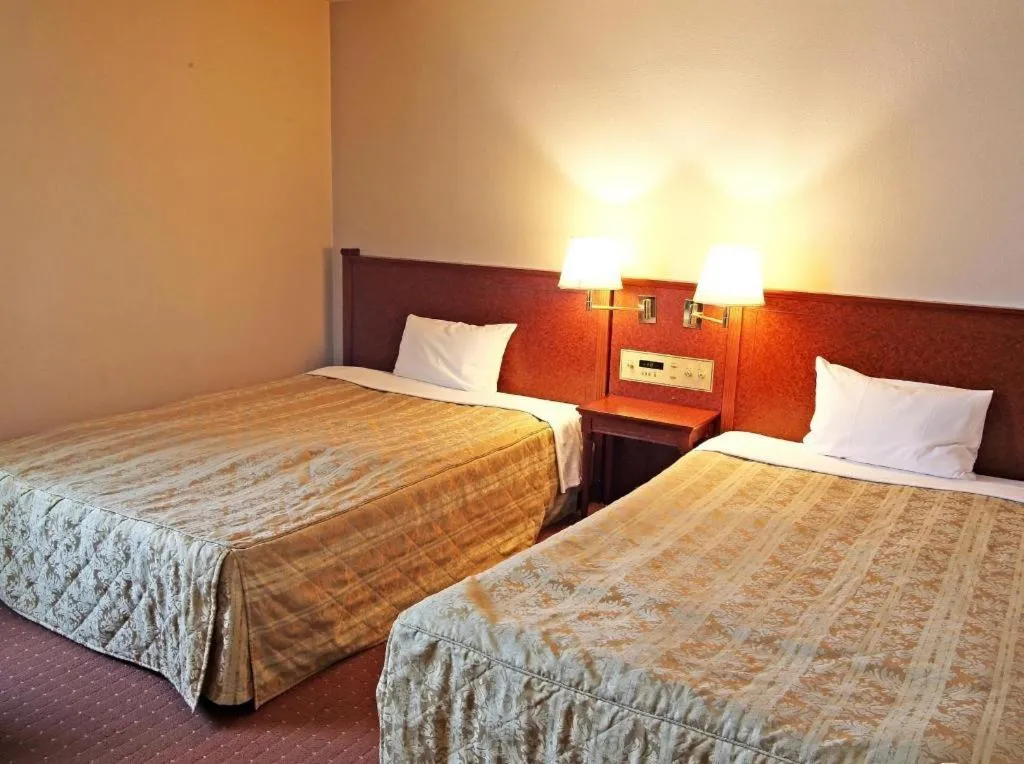 Bed in Hotel Ascent Fukuoka