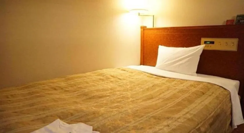 Bed in Hotel Ascent Fukuoka