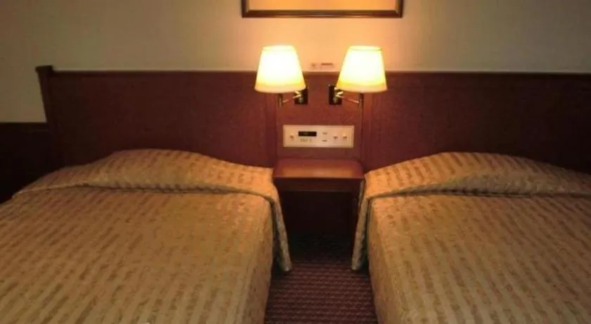 Bed in Hotel Ascent Fukuoka