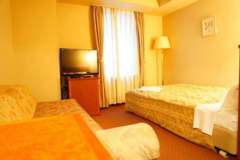 Bed in Hotel Ascent Fukuoka