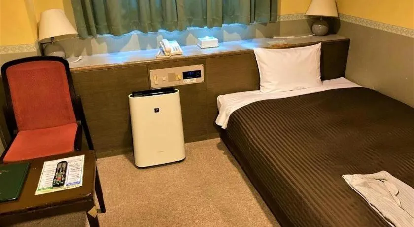 Bed in The Hamilton Sapporo Hotel