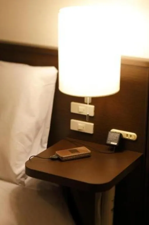 Bed in Hotel Park Side Hiroshima Peace Park