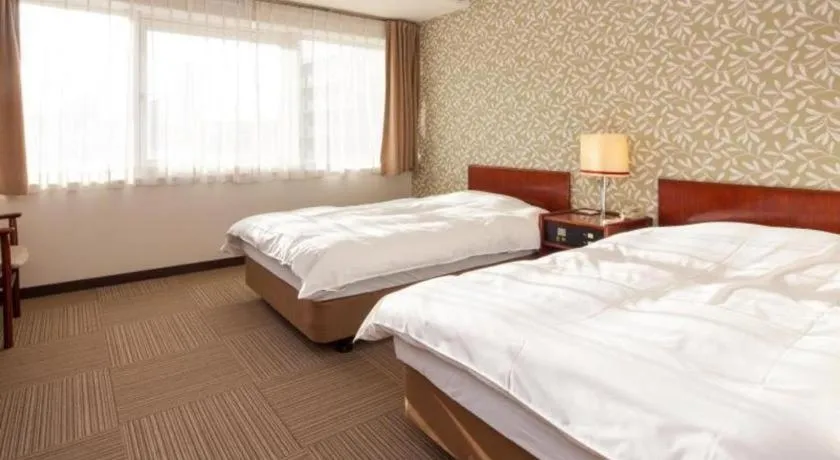 Bed in Fukuyama Terminal Hotel