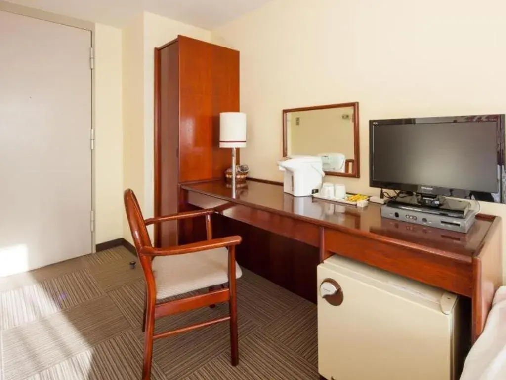 Bed in Fukuyama Terminal Hotel Bed in Fukuyama Terminal Hotel