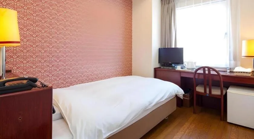 Bed in Fukuyama Terminal Hotel