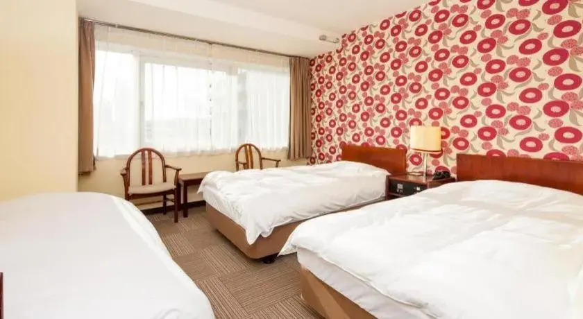 Bed in Fukuyama Terminal Hotel Bed in Fukuyama Terminal Hotel