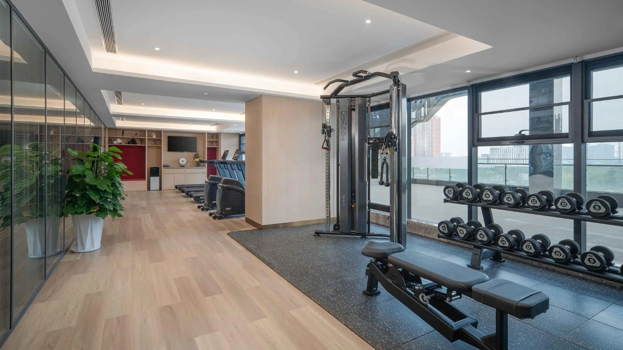 Fitness centre/facilities in Holiday Inn Express Xi'an Fengdong by IHG