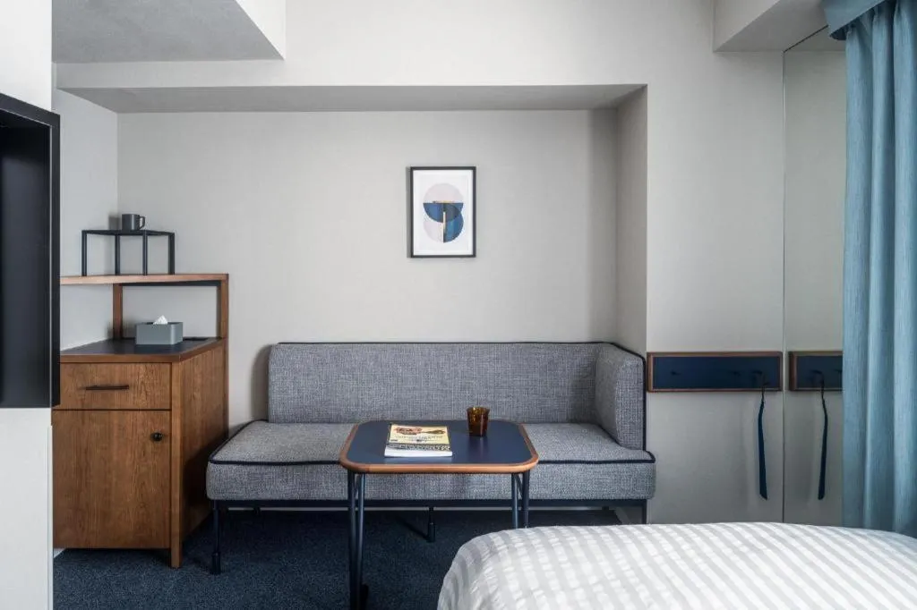 Bed in Hotel Starplaza Ikebukuro