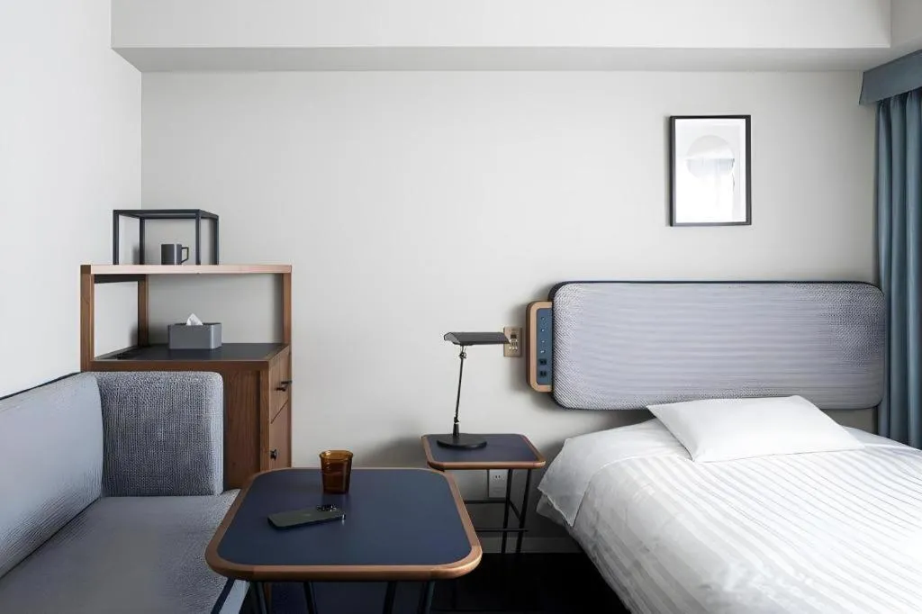 Bed in Hotel Starplaza Ikebukuro