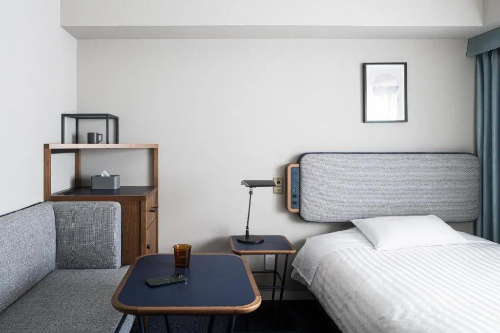 Bed in Hotel Starplaza Ikebukuro