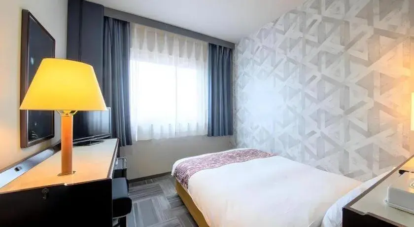 Bed in Hotel Anesis Seto-Ohashi Bed in Hotel Anesis Seto-Ohashi