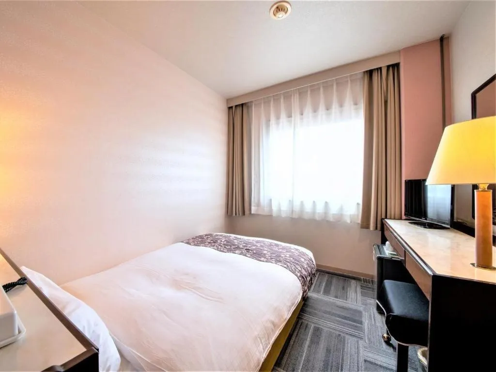 Bed in Hotel Anesis Seto-Ohashi