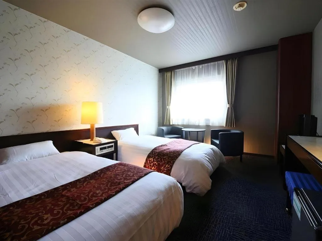 Bed in Hotel Anesis Seto-Ohashi