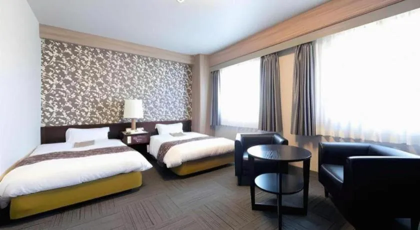 Bed in Hotel Anesis Seto-Ohashi