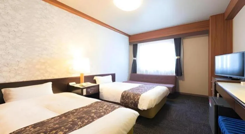 Bed in Hotel Anesis Seto-Ohashi