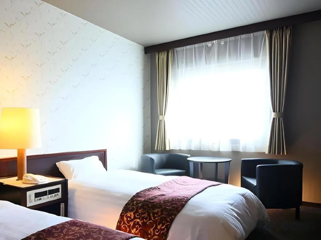 Bed in Hotel Anesis Seto-Ohashi