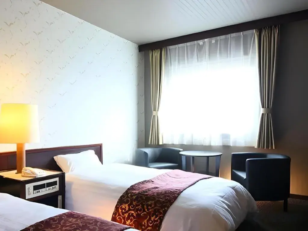 Bed in Hotel Anesis Seto-Ohashi Bed in Hotel Anesis Seto-Ohashi