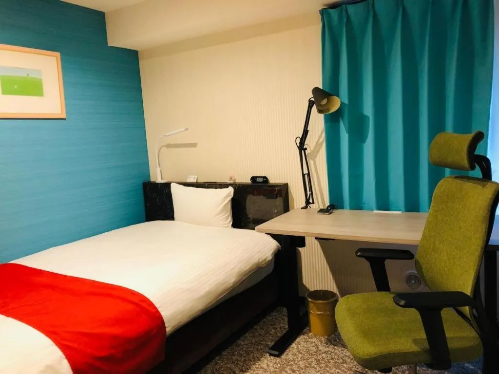 Bed in Hotel Bougainvillea Akebonobashi