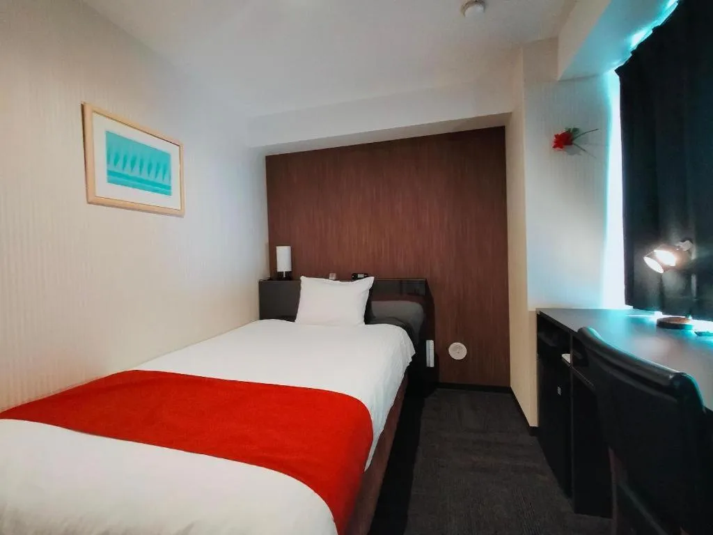 Bed in Hotel Bougainvillea Akebonobashi