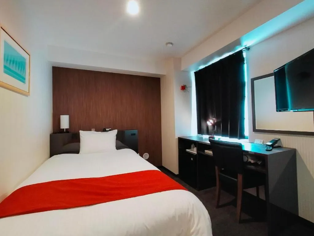 Bed in Hotel Bougainvillea Akebonobashi