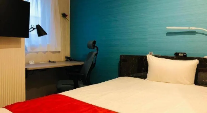 Bed in Hotel Bougainvillea Akebonobashi