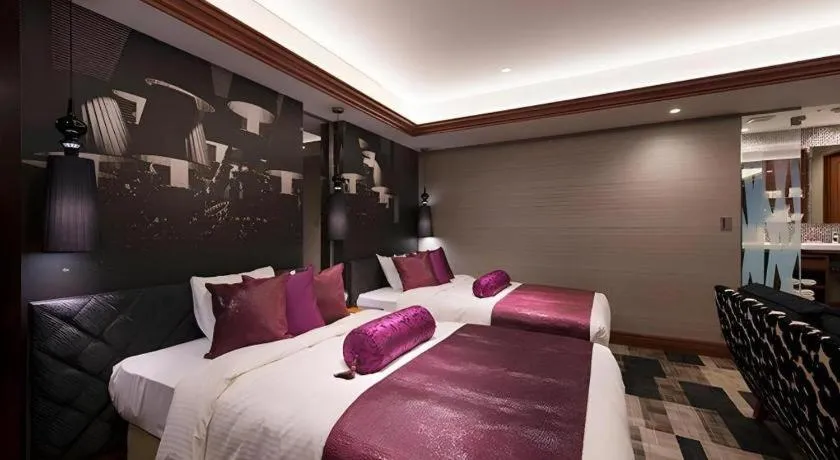 Bed in Hotel Piena Kobe