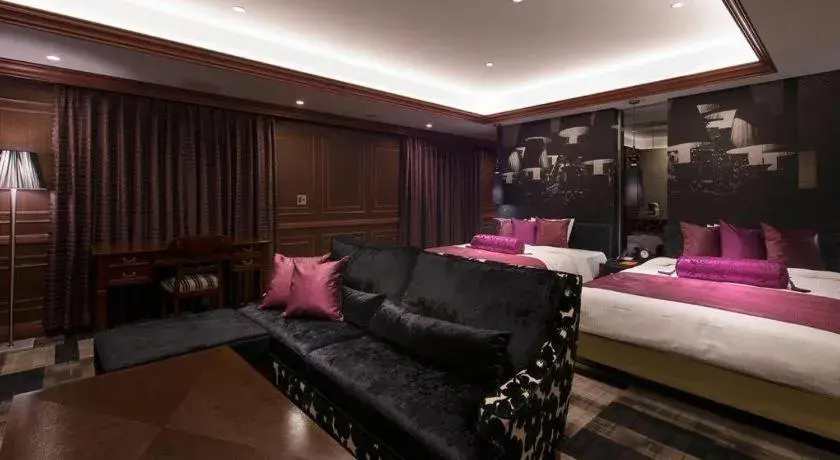 Bed in Hotel Piena Kobe Bed in Hotel Piena Kobe