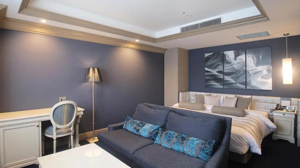 Bed in Hotel Piena Kobe