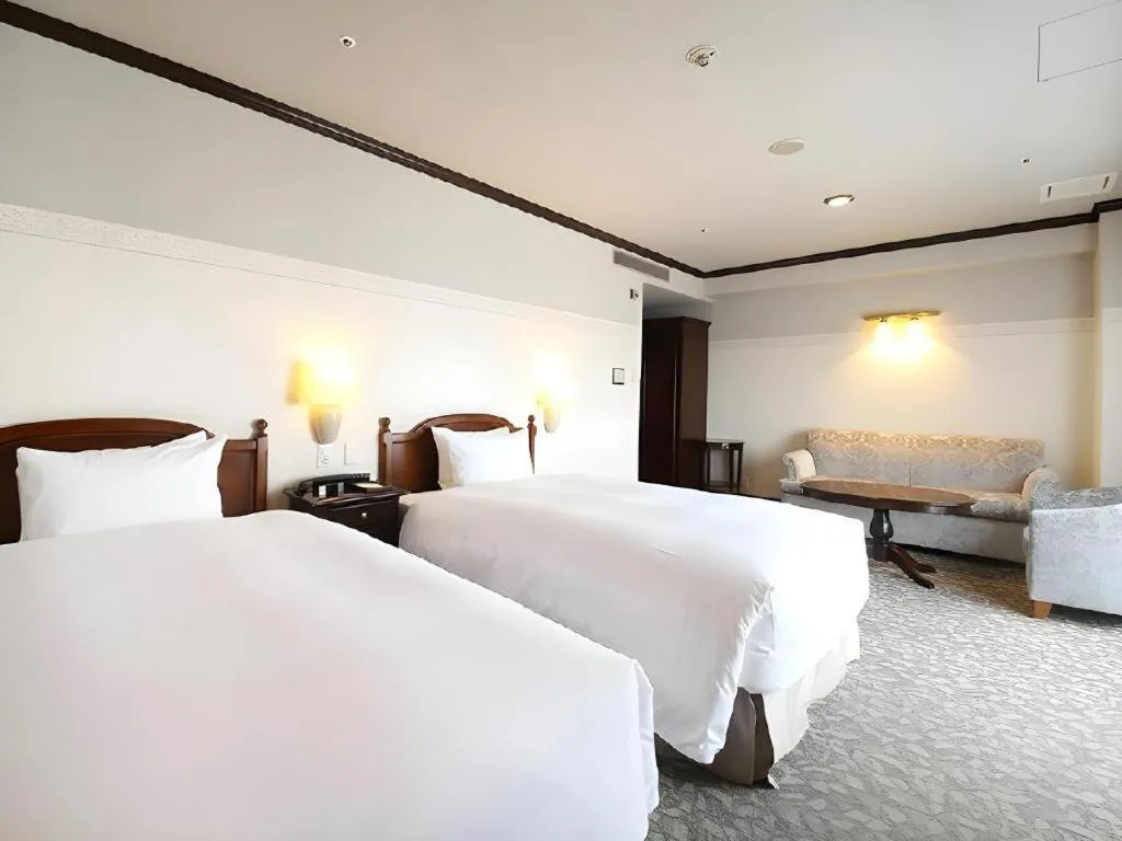 Bed in Hotel Piena Kobe