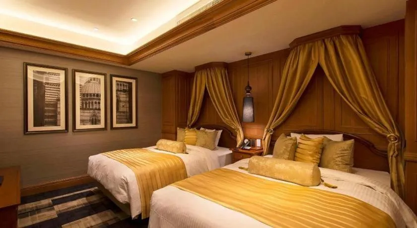 Bed in Hotel Piena Kobe