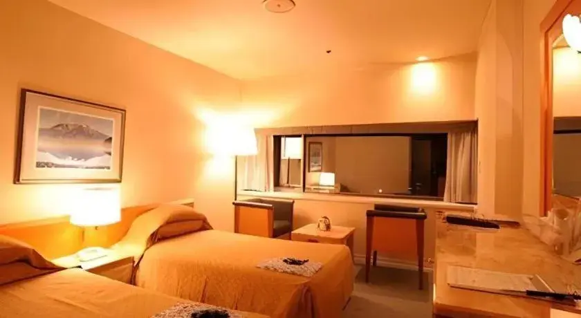 Bed in Gunma Royal Hotel Bed in Gunma Royal Hotel