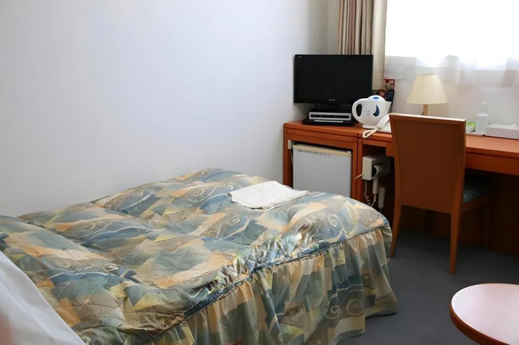 Bed in Kokura Recent Hotel