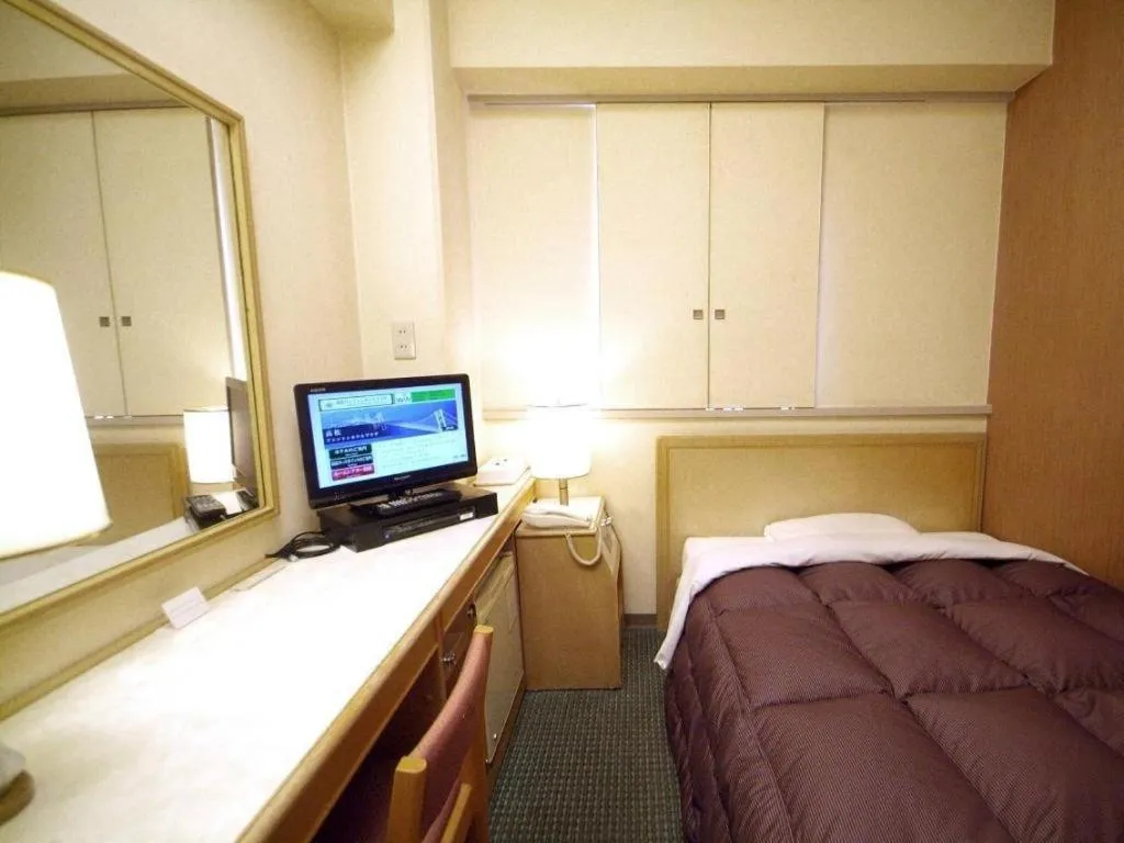Bed in Takamatsu Washington Hotel Plaza