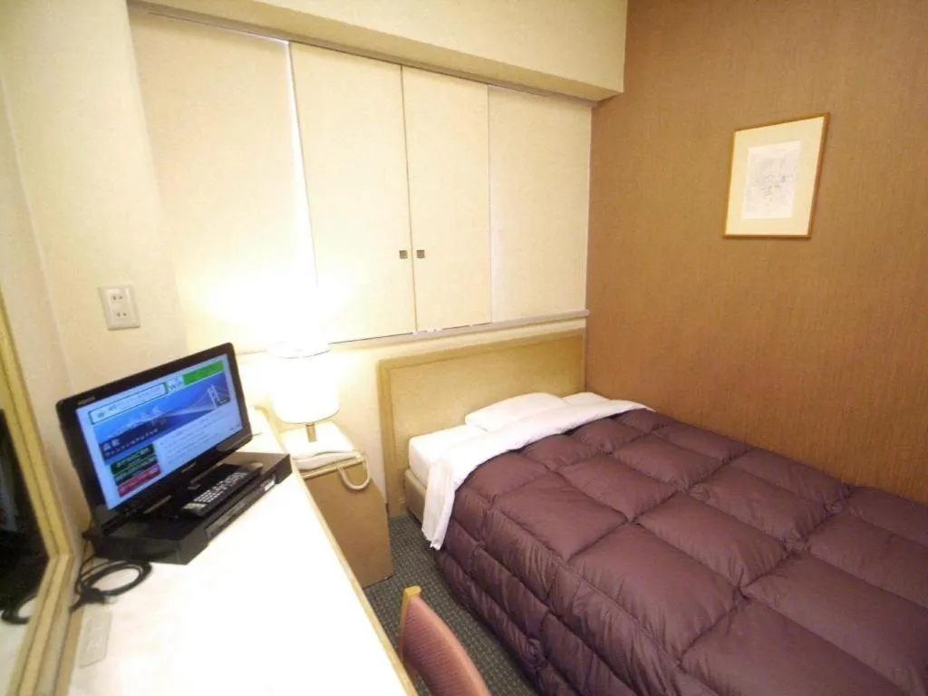 Bed in Takamatsu Washington Hotel Plaza