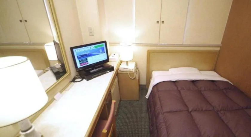 Bed in Takamatsu Washington Hotel Plaza