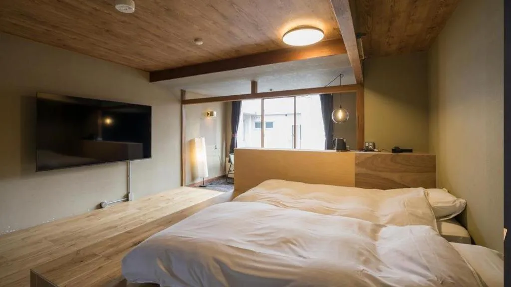 Bed in Irifunesou Hotel