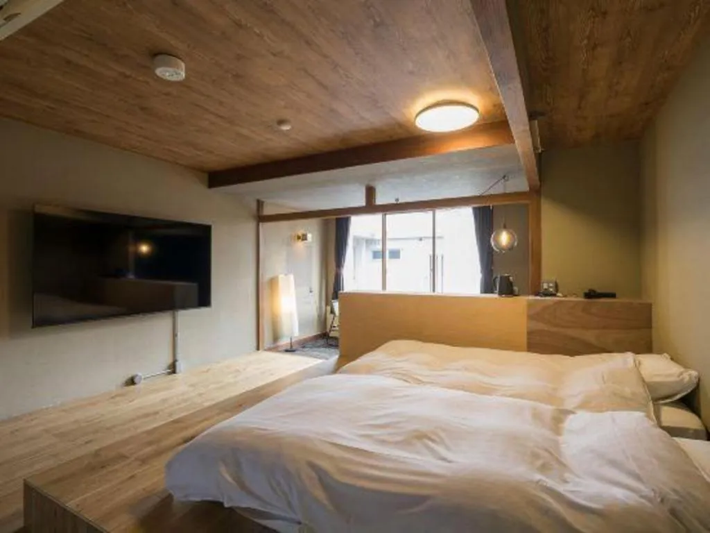 Bed in Irifunesou Hotel