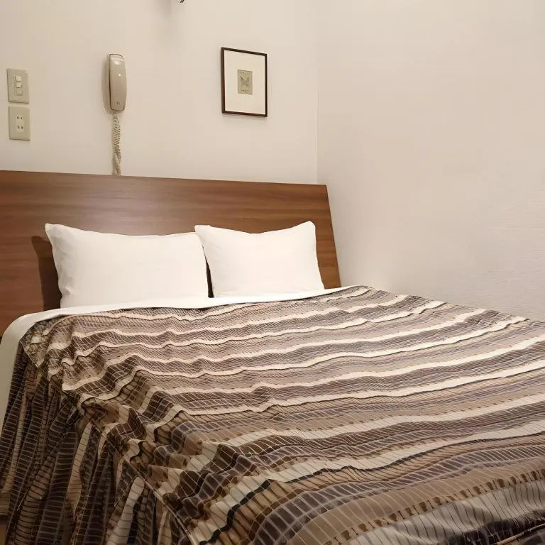 Bed in Hotel Tetora Tsurumi