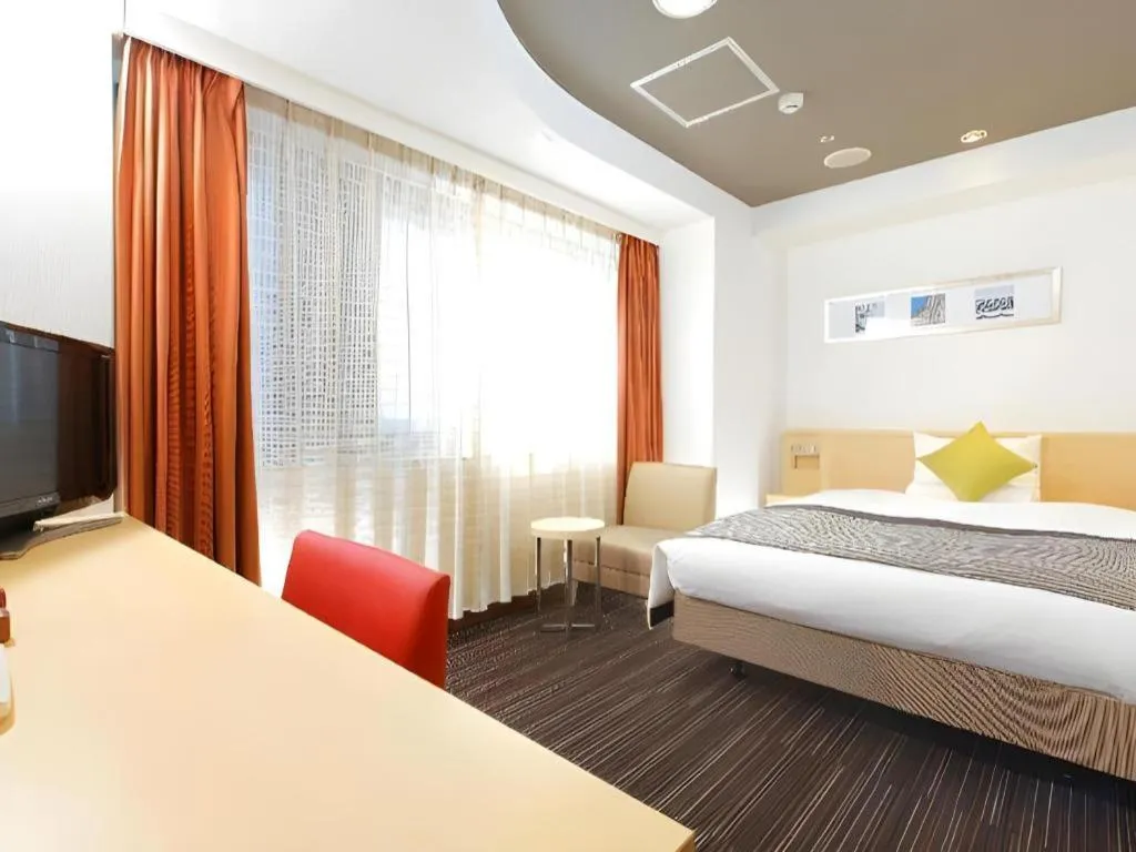 Bed in Utsunomiya Higashi Hotel