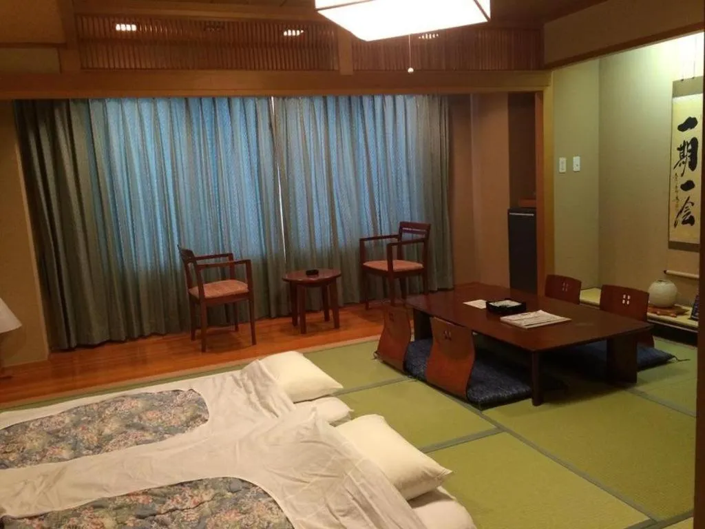 Bed in Mutsu Park Hotel