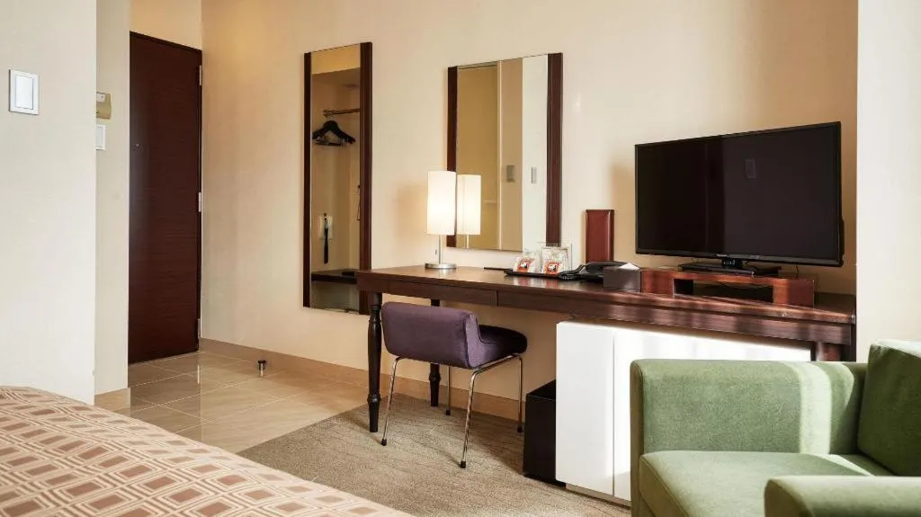 Bed in Hotel Yuquesta Asahibashi