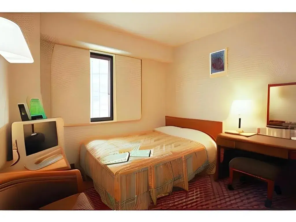 Bed in Mizue Dai-ichi Hotel Bed in Mizue Dai-ichi Hotel